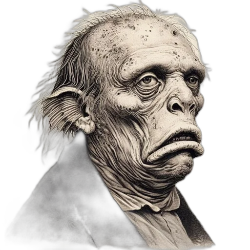 face, creature, mask, animal transparent PNG cut-out