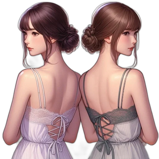 dress, jewelry, concept art, fantasy art transparent PNG cut-out