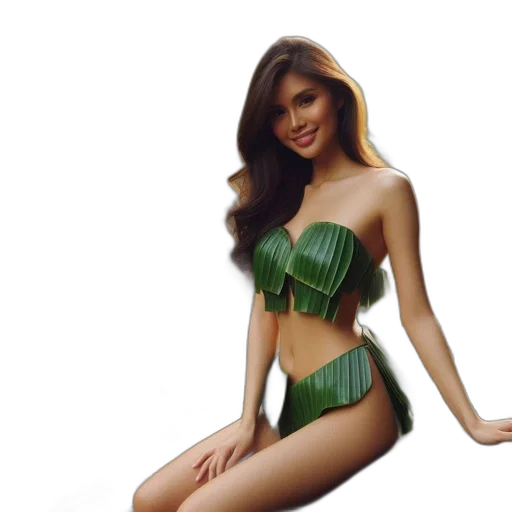 3d render, photorealistic, concept art, green transparent PNG cut-out