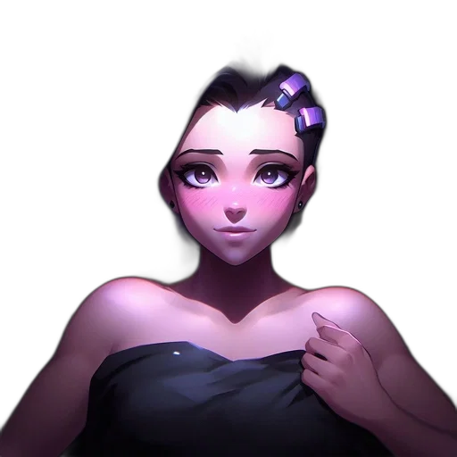 dress, face, staff, crown transparent PNG cut-out