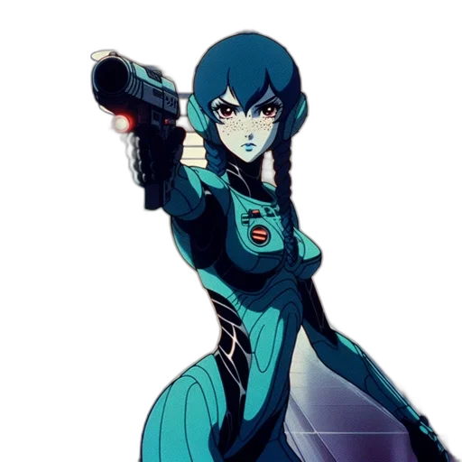 weapon, staff, robot, concept art transparent PNG cut-out
