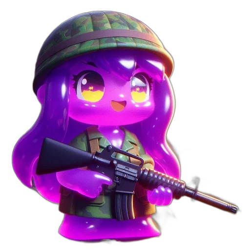 weapon, hat, 3d render, concept art transparent PNG cut-out