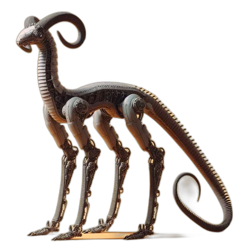 dragon, creature, robot, animal transparent PNG cut-out