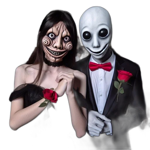 mask, face, dress, concept art transparent PNG cut-out