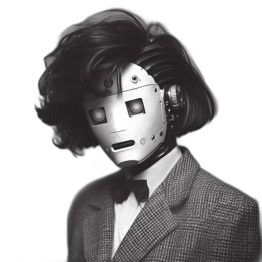 robot, mask, face, cartoon transparent PNG cut-out