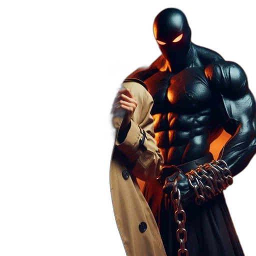 comic book art, concept art, 3d render, fantasy art transparent PNG cut-out