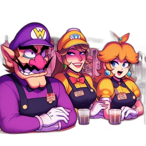 staff, crown, pixel art, concept art transparent PNG cut-out