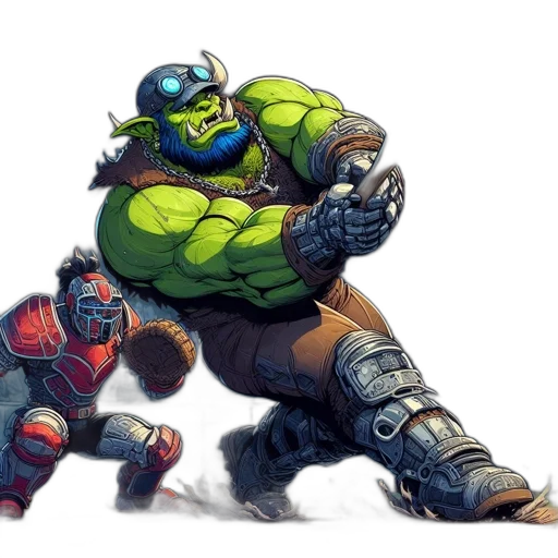 weapon, robot, concept art, comic book art transparent PNG cut-out