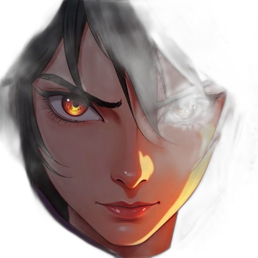 face, mask, concept art, comic book art transparent PNG cut-out