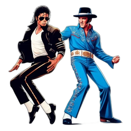 concept art, two, iconic, music transparent PNG cut-out
