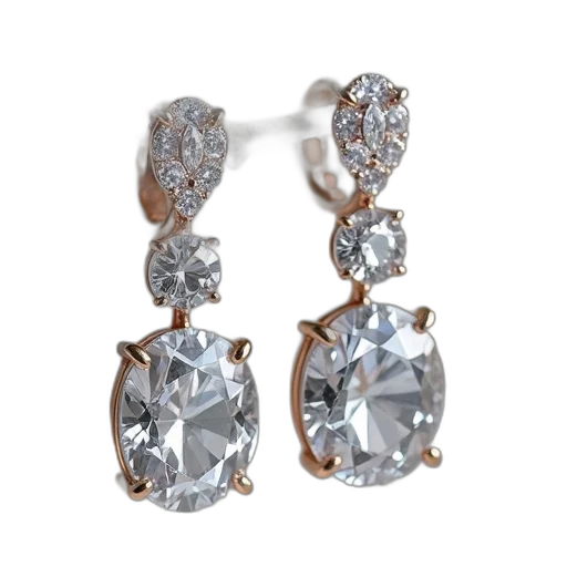 jewelry, crown, three, stones transparent PNG cut-out