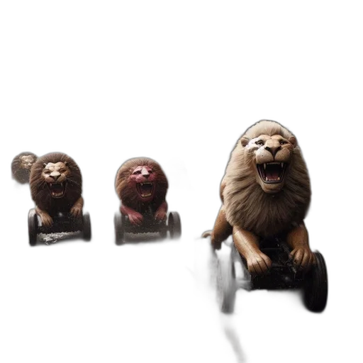 car, creature, animal, concept art transparent PNG cut-out