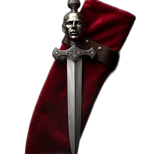 sword, staff, crown, weapon transparent PNG cut-out