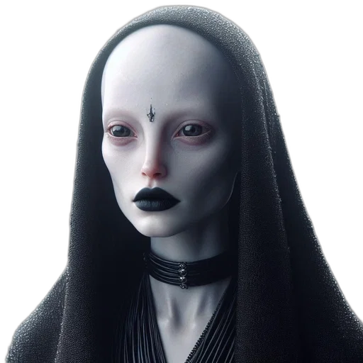 mask, face, robot, creature transparent PNG cut-out