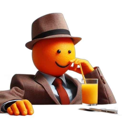 hat, robot, staff, food transparent PNG cut-out