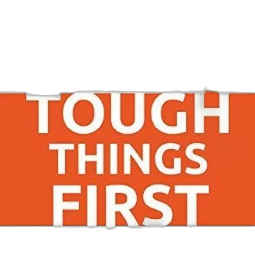 tough, things, first, leadership transparent PNG cut-out