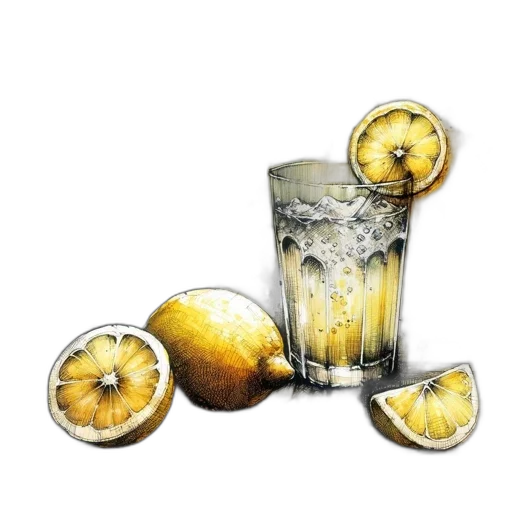 food, crown, photorealistic, watercolor transparent PNG cut-out