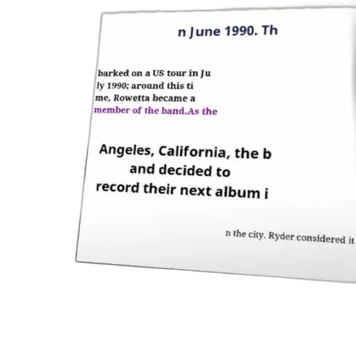 june, 1990, band, embarked transparent PNG cut-out