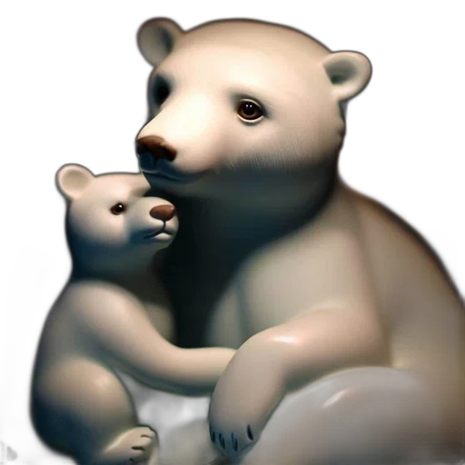 animal, photorealistic, 3d render, concept art transparent PNG cut-out