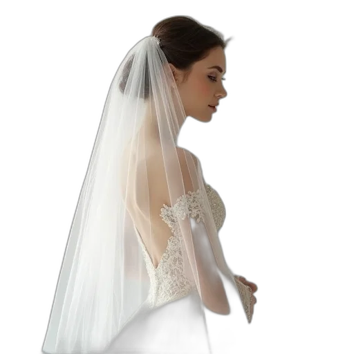 dress, jewelry, crown, photorealistic transparent PNG cut-out