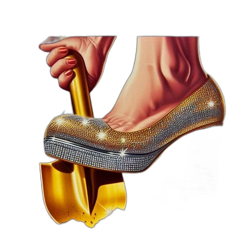shoes, sword, weapon, jewelry transparent PNG cut-out