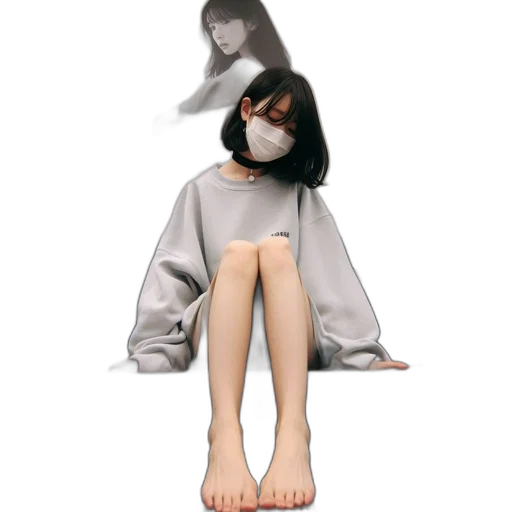 dress, creature, robot, mask transparent PNG cut-out