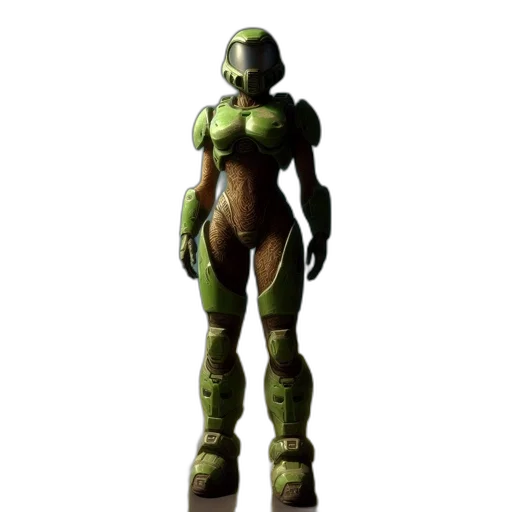 robot, concept art, 3d render, pixel art transparent PNG cut-out