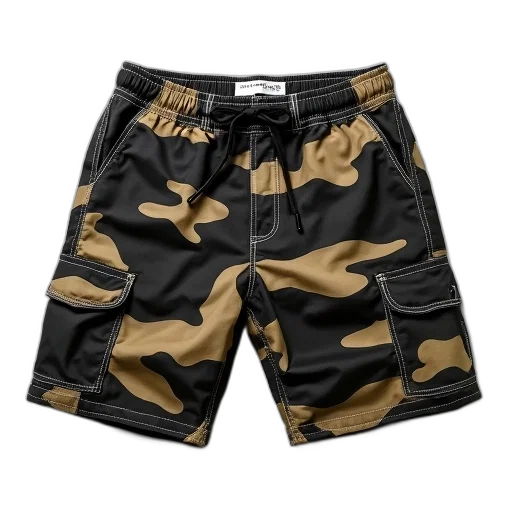 pair, black, tan, camouflage transparent PNG cut-out