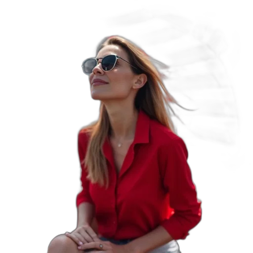 jacket, staff, face, umbrella transparent PNG cut-out
