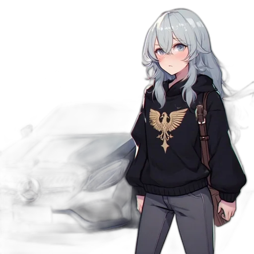 car, jacket, weapon, sword transparent PNG cut-out