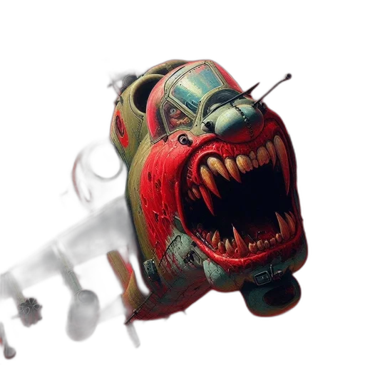 mask, creature, weapon, robot transparent PNG cut-out