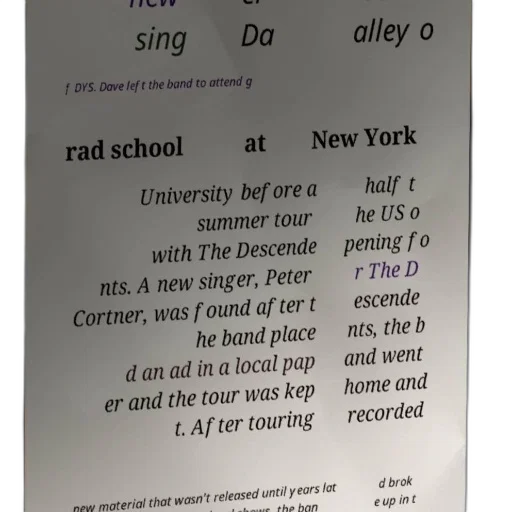 poster, text, about, band transparent PNG cut-out