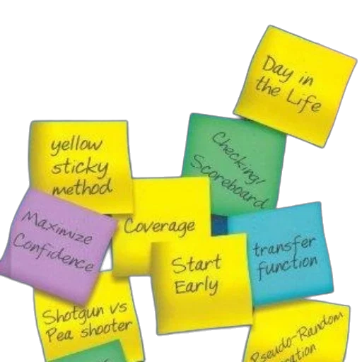 colorful, book, cover, sticky transparent PNG cut-out