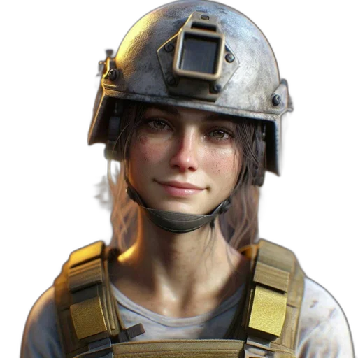 face, hat, staff, weapon transparent PNG cut-out