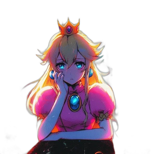 crown, dress, jewelry, creature transparent PNG cut-out