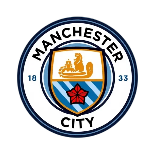 manchester, city, football, badge transparent PNG cut-out