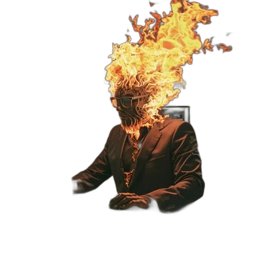 mask, jacket, staff, crown transparent PNG cut-out