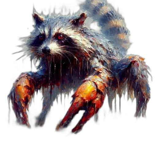 creature, animal, jacket, face transparent PNG cut-out