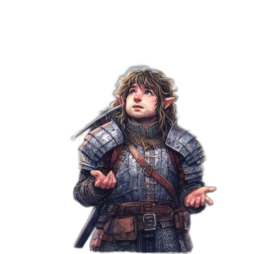 staff, sword, face, jacket transparent PNG cut-out