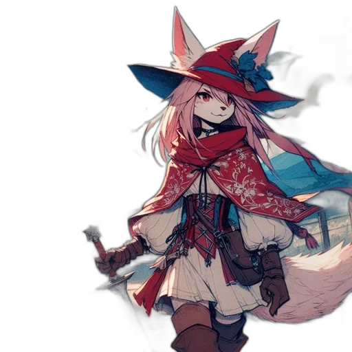 staff, hat, weapon, mask transparent PNG cut-out