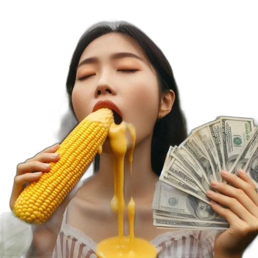food, vaporwave, photorealistic, 3d render transparent PNG cut-out