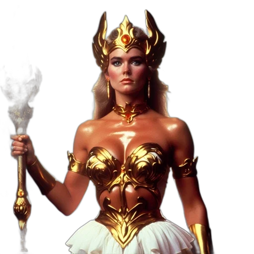 staff, jewelry, crown, fantasy art transparent PNG cut-out