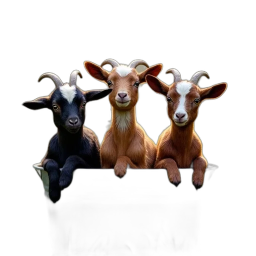 animal, jewelry, furniture, 3d render transparent PNG cut-out