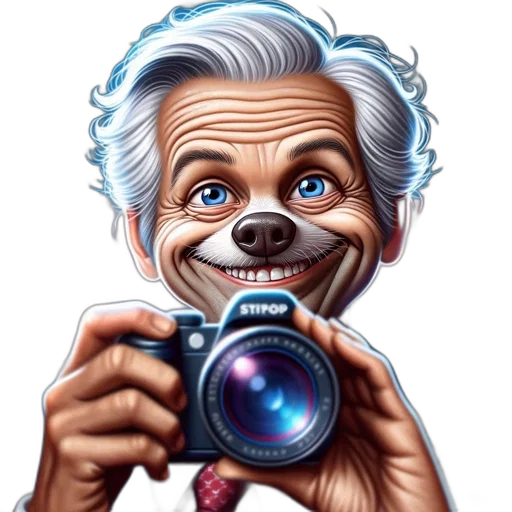 face, animal, creature, staff transparent PNG cut-out