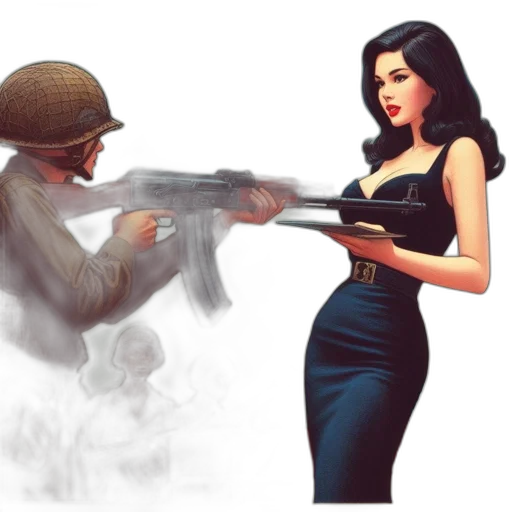 weapon, concept art, comic book art, pixel art transparent PNG cut-out