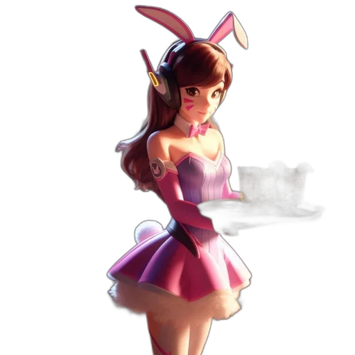 dress, staff, concept art, 3d render transparent PNG cut-out