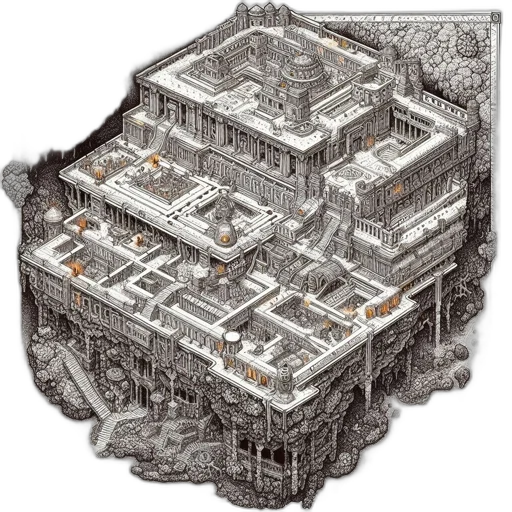 building, jewelry, concept art, pixel art transparent PNG cut-out