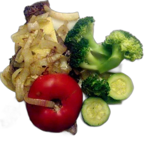 food, crown, plate, broccoli transparent PNG cut-out