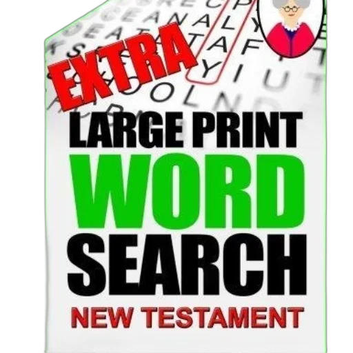 extra, large, print, word transparent PNG cut-out