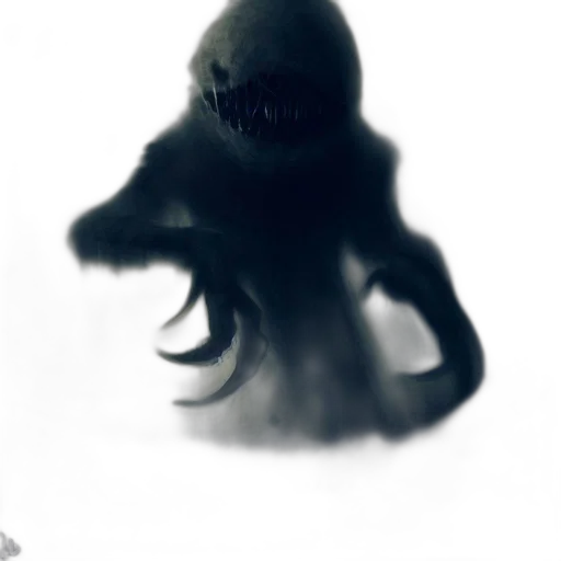 creature, mask, animal, hair transparent PNG cut-out